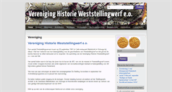 Desktop Screenshot of historieweststellingwerf.nl